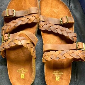 White Mountain sandals. New in box. Size 11